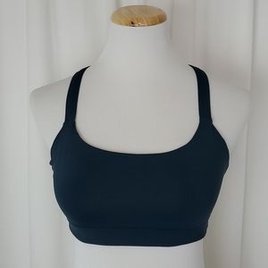 Gap Fit Low Impact Sports Bra Dark Teal Size M